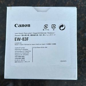 CANON, LENS HOOD, EW-83F, made in Japan